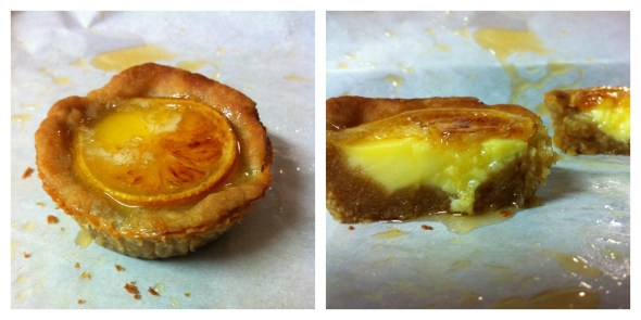 citrus tartlets