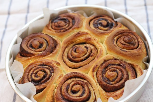 brioche cinnamon buns 