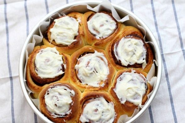 brioche cinnamon buns