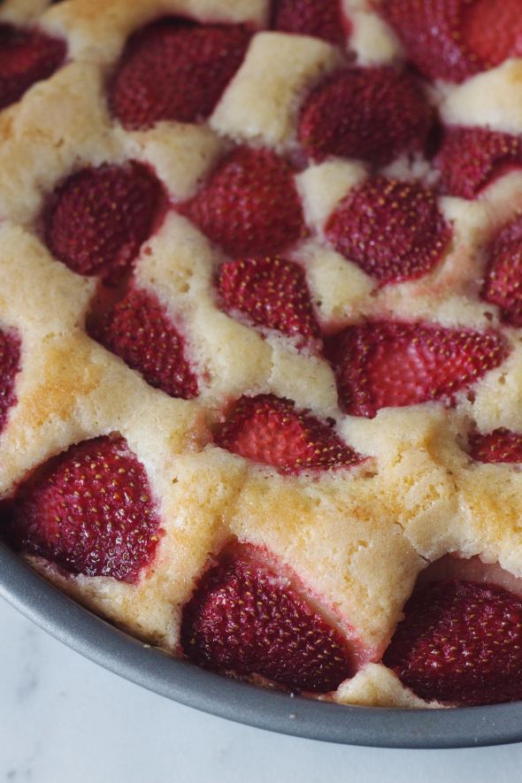 Strawberry Picnic Cake