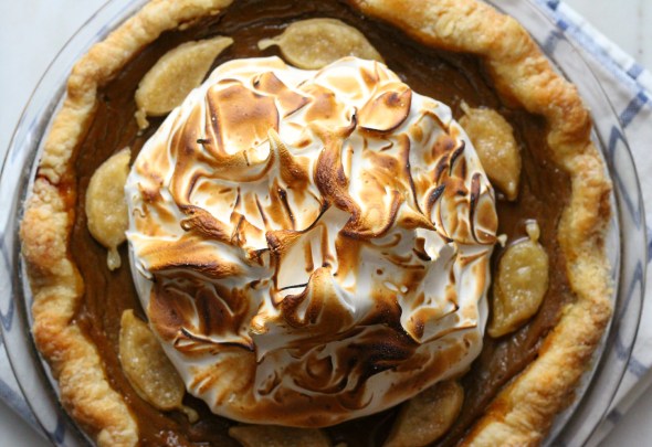 pumpkin meringue pie