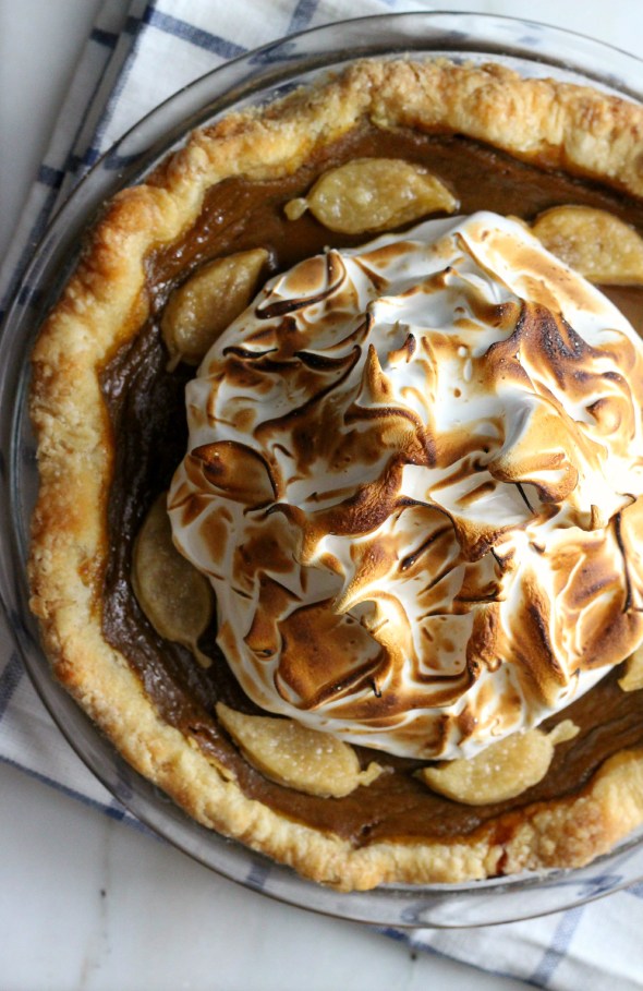 pumpkin meringue pie
