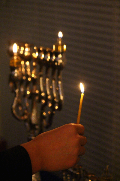 menorah lighting