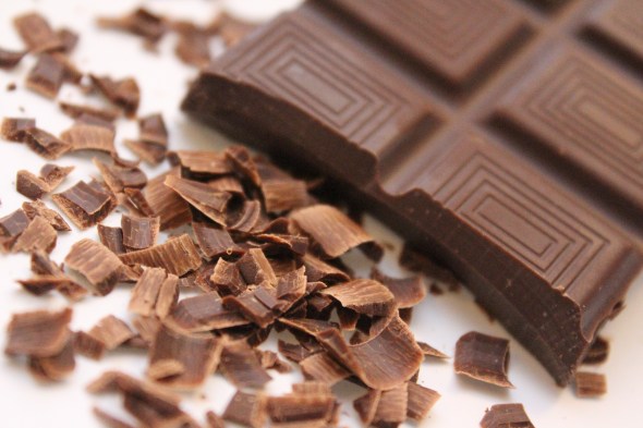 chocolate shavings