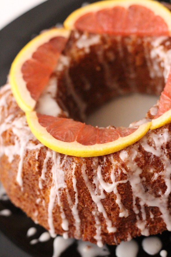 grapefruit yogurt cake