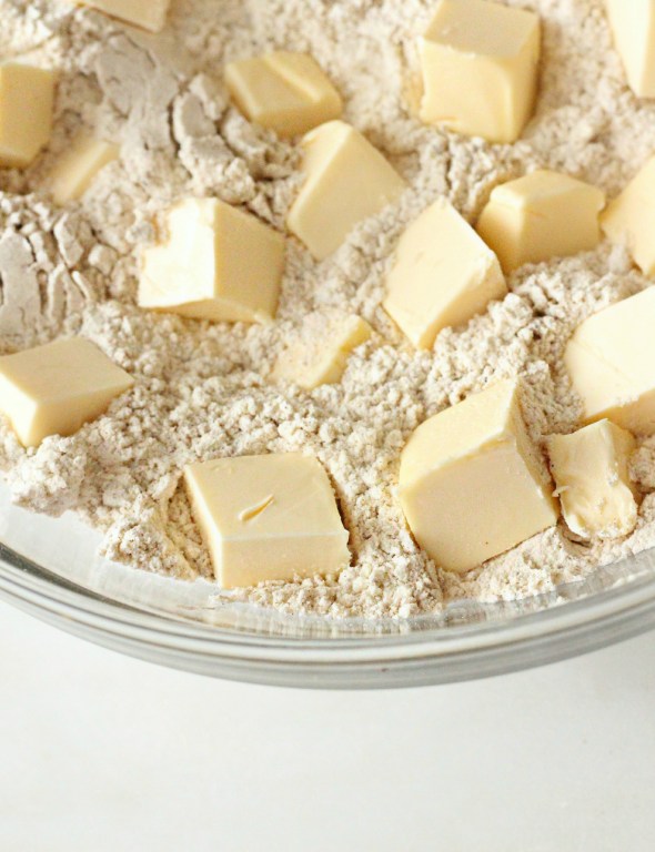 butter + flour mixture