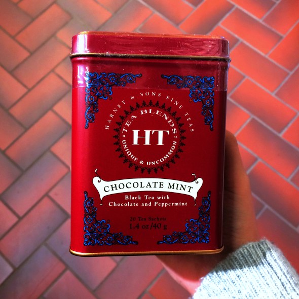 chocolate peppermint tea