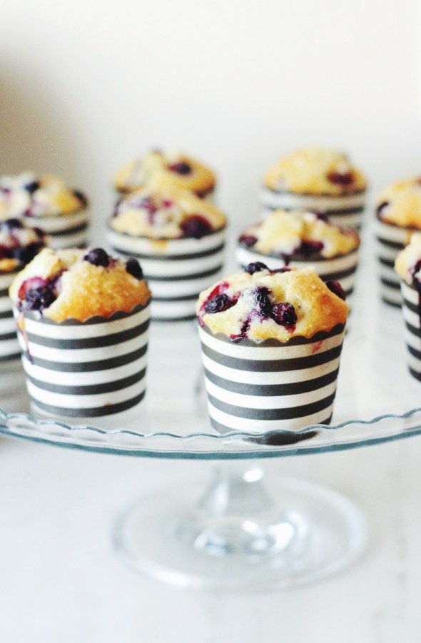 Blueberry Muffins | Retrolillies