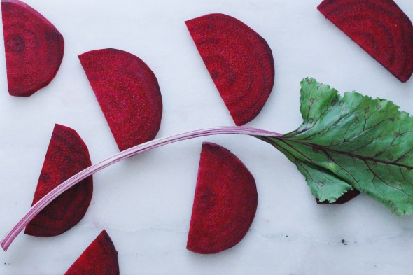 beet half moons