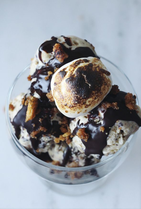 Toasty S'mores Sundae