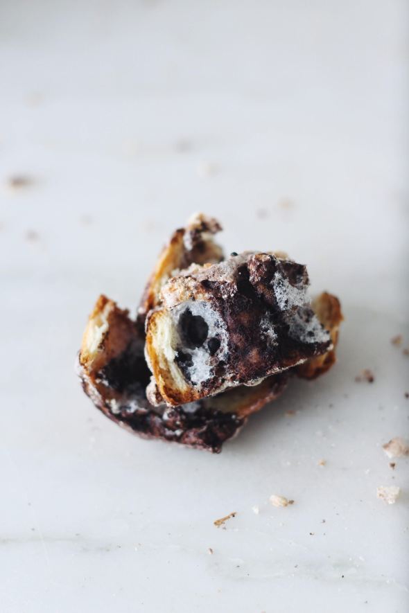 Chocolate & Walnut Meringue Cookies