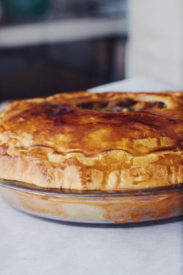 Beef Bourguignon Pot Pie 