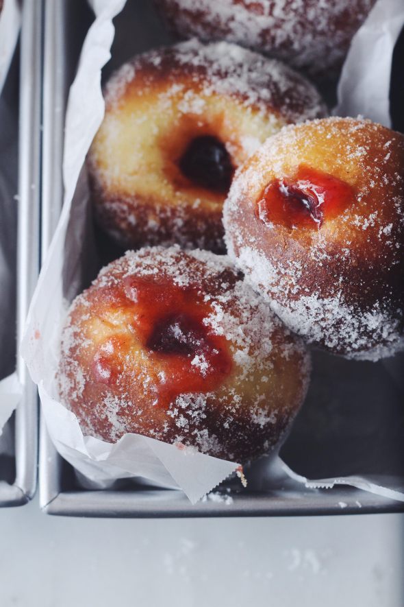 Classic Jelly Doughnuts
