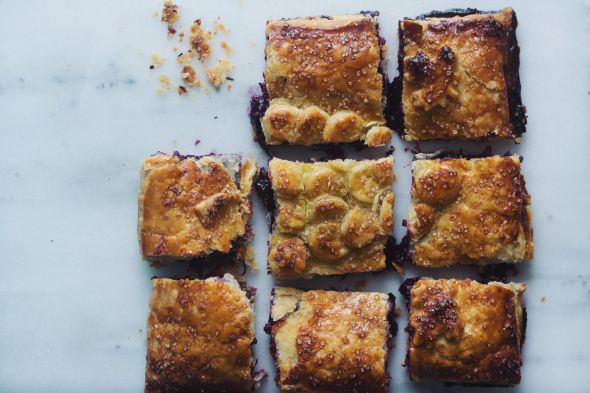 Giant Concord Grape Hand Pie