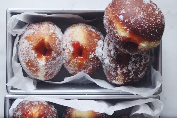 Classic Jelly Doughnuts