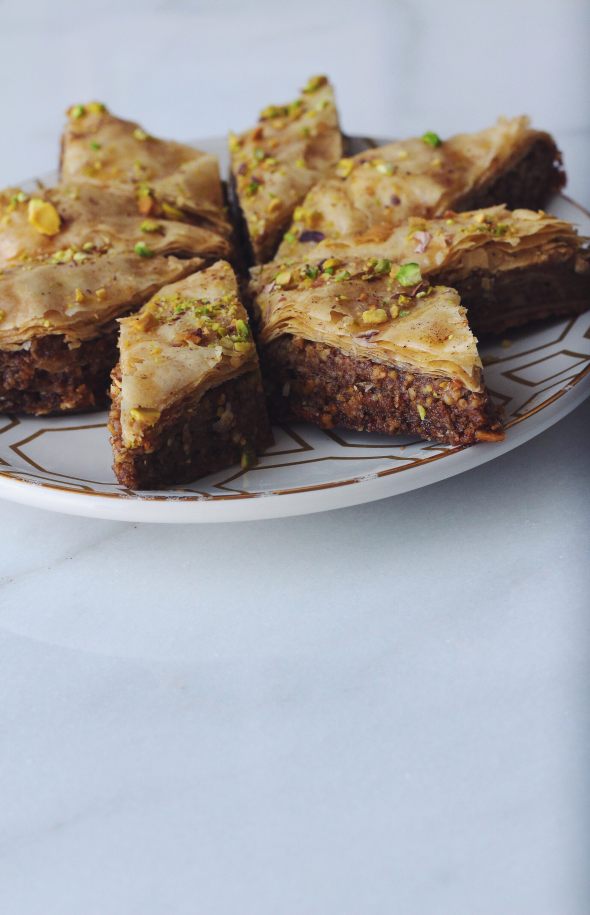 Brown Butter Pistachio Baklava