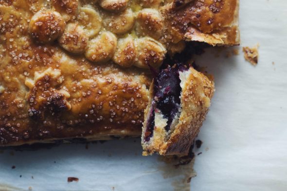 Giant Concord Grape Hand Pie