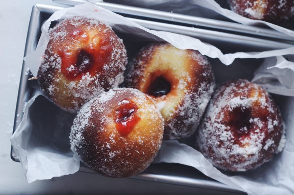 Classic Jelly Doughnuts