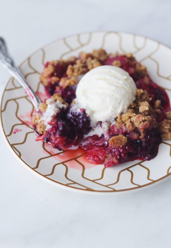 Triple Berry Crumble