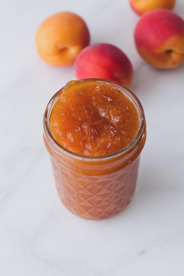Small Batch Apricot Vanilla Bean Jam