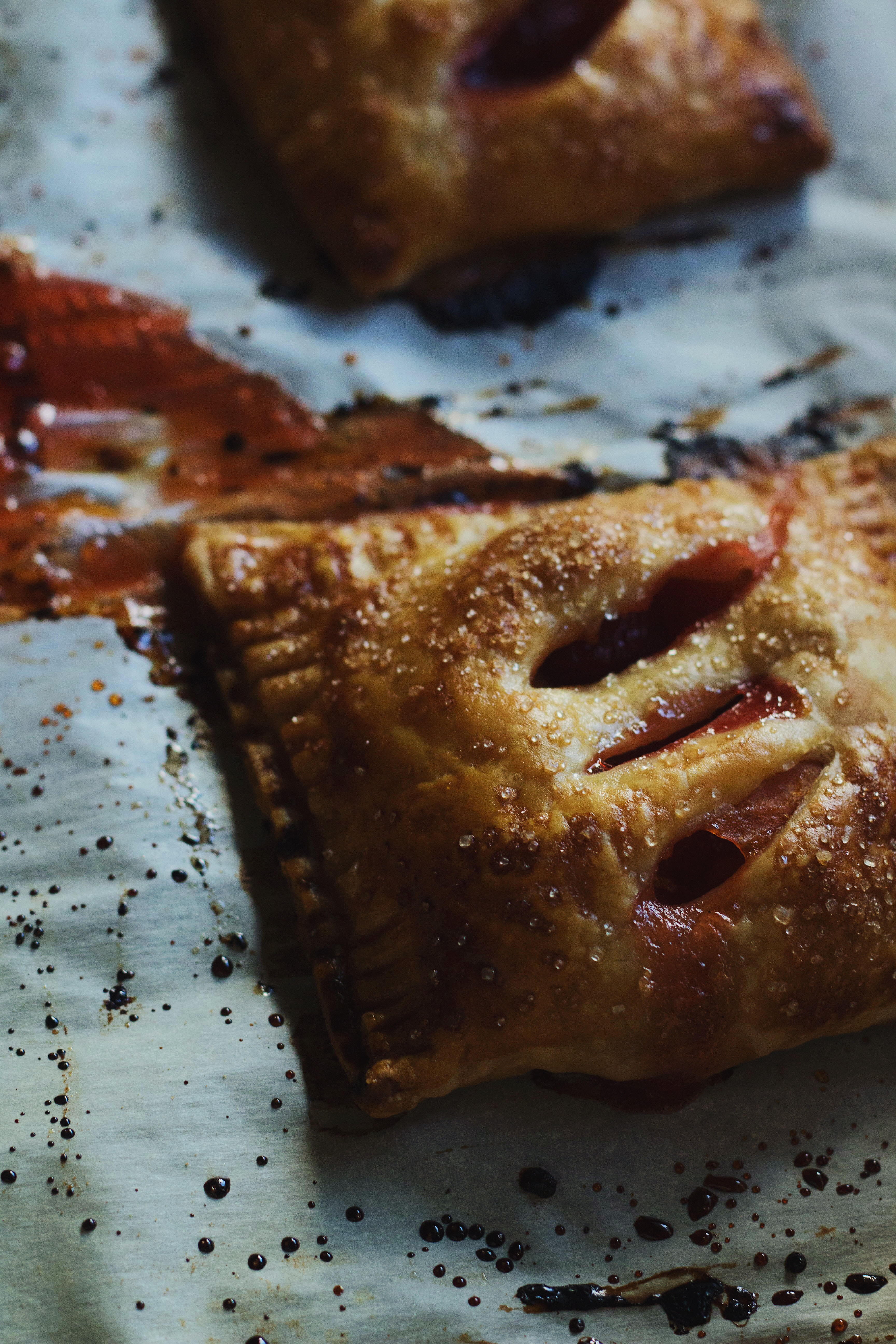 Boozy Cherry Apricot Pop Tarts
