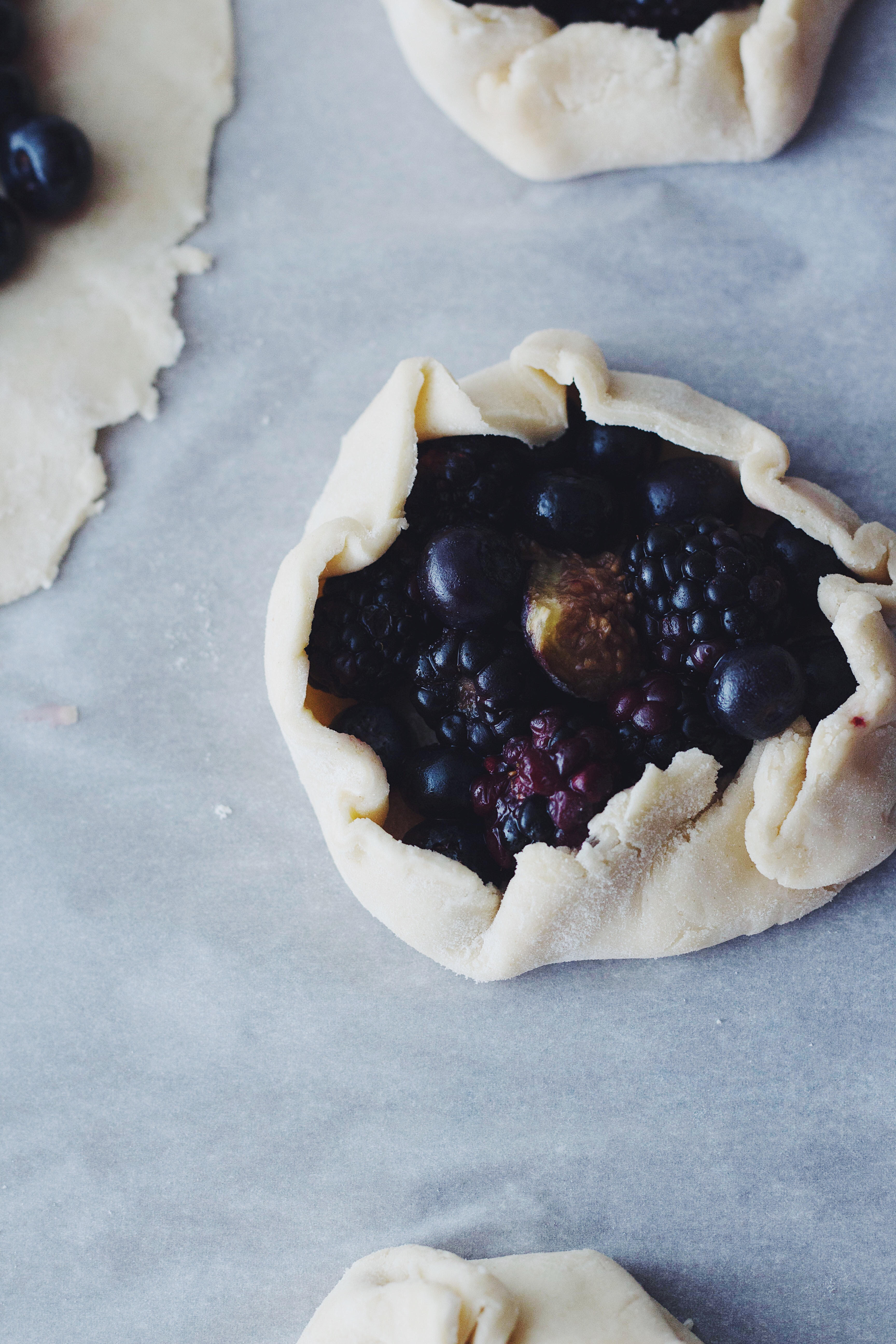 Black Fruit Galettes