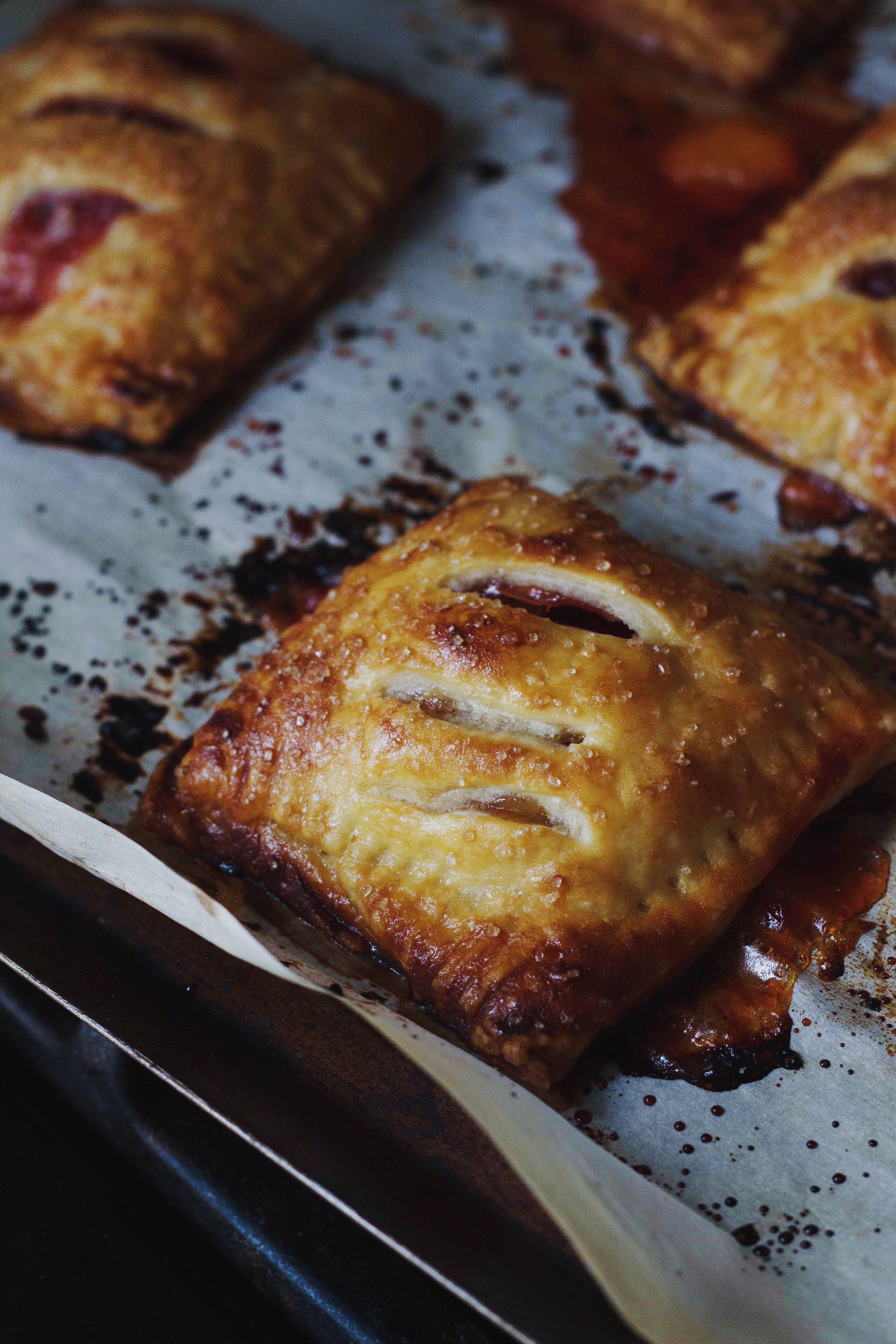 Boozy Cherry Apricot Pop Tarts