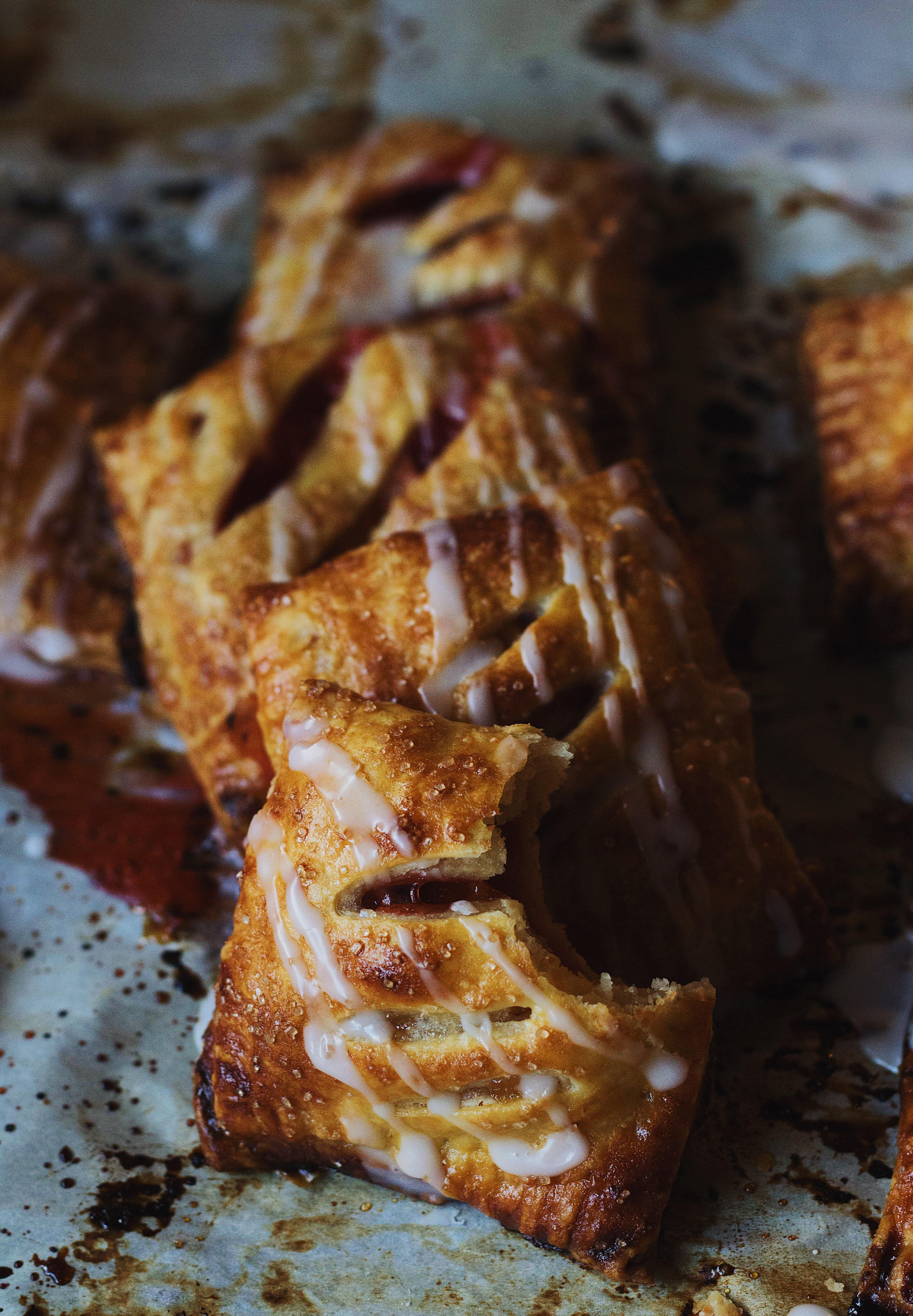 Boozy Cherry Apricot Pop Tarts