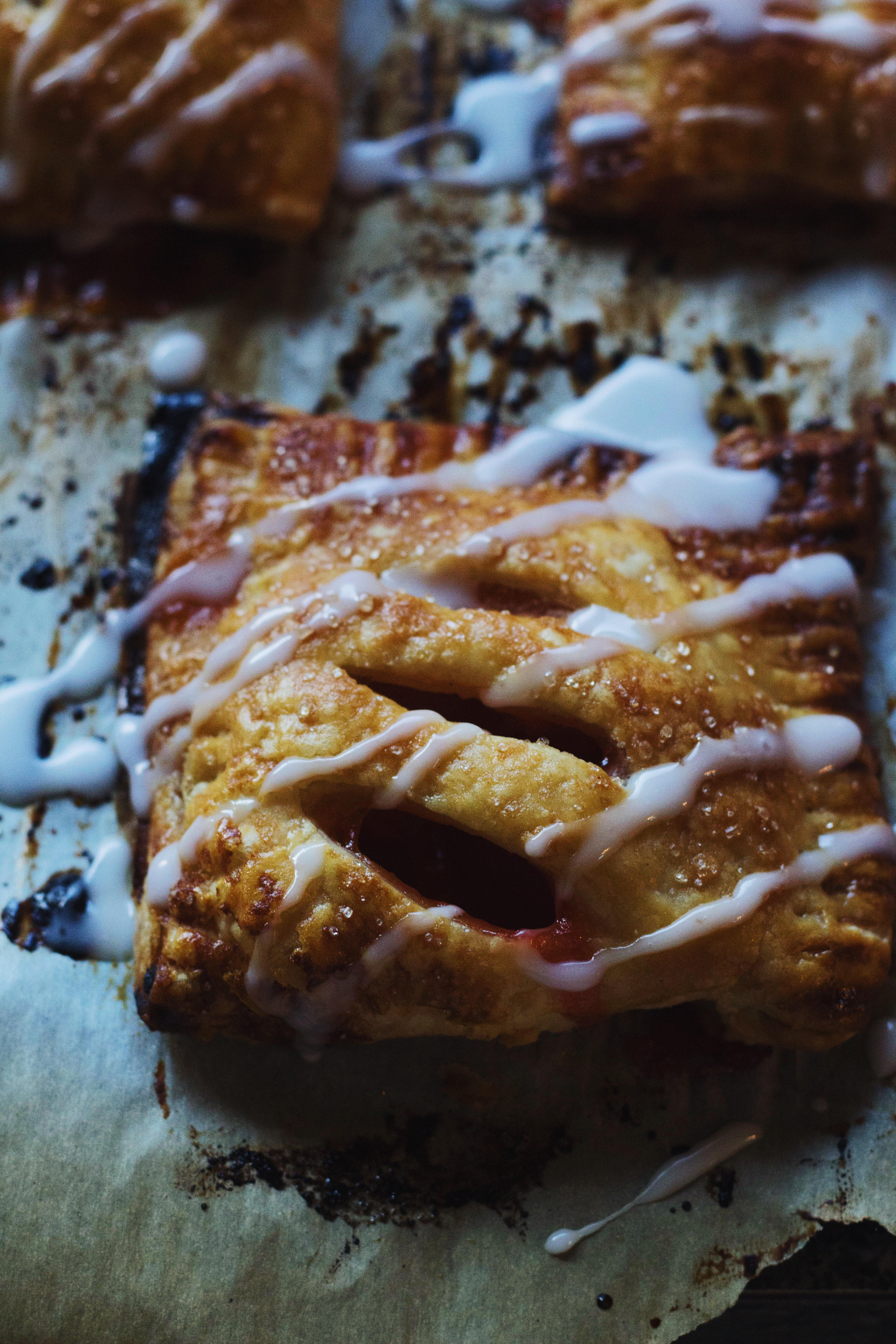 Boozy Cherry Apricot Pop Tarts