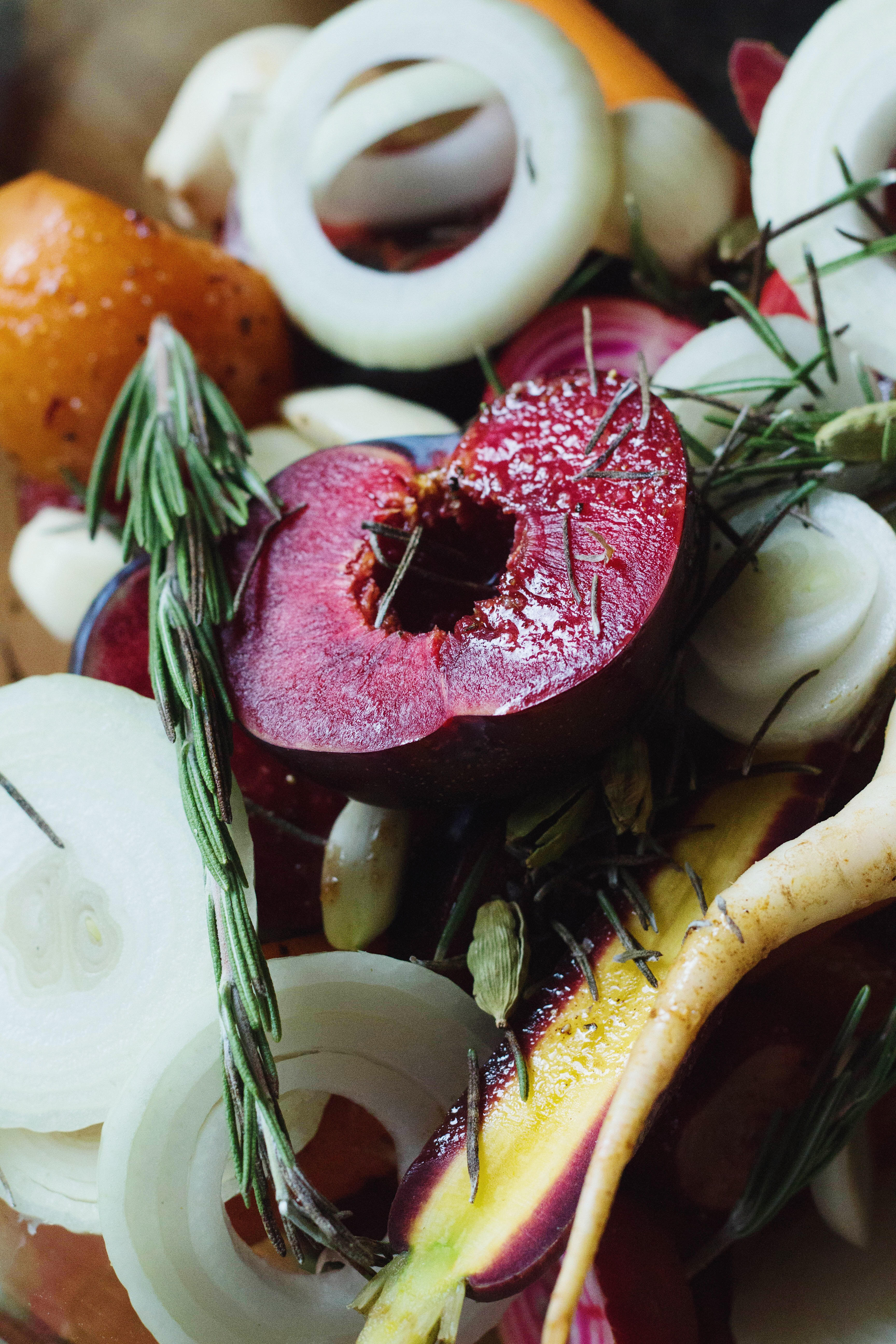 Moroccan Saffron and White Wine Tzimmes Chicken