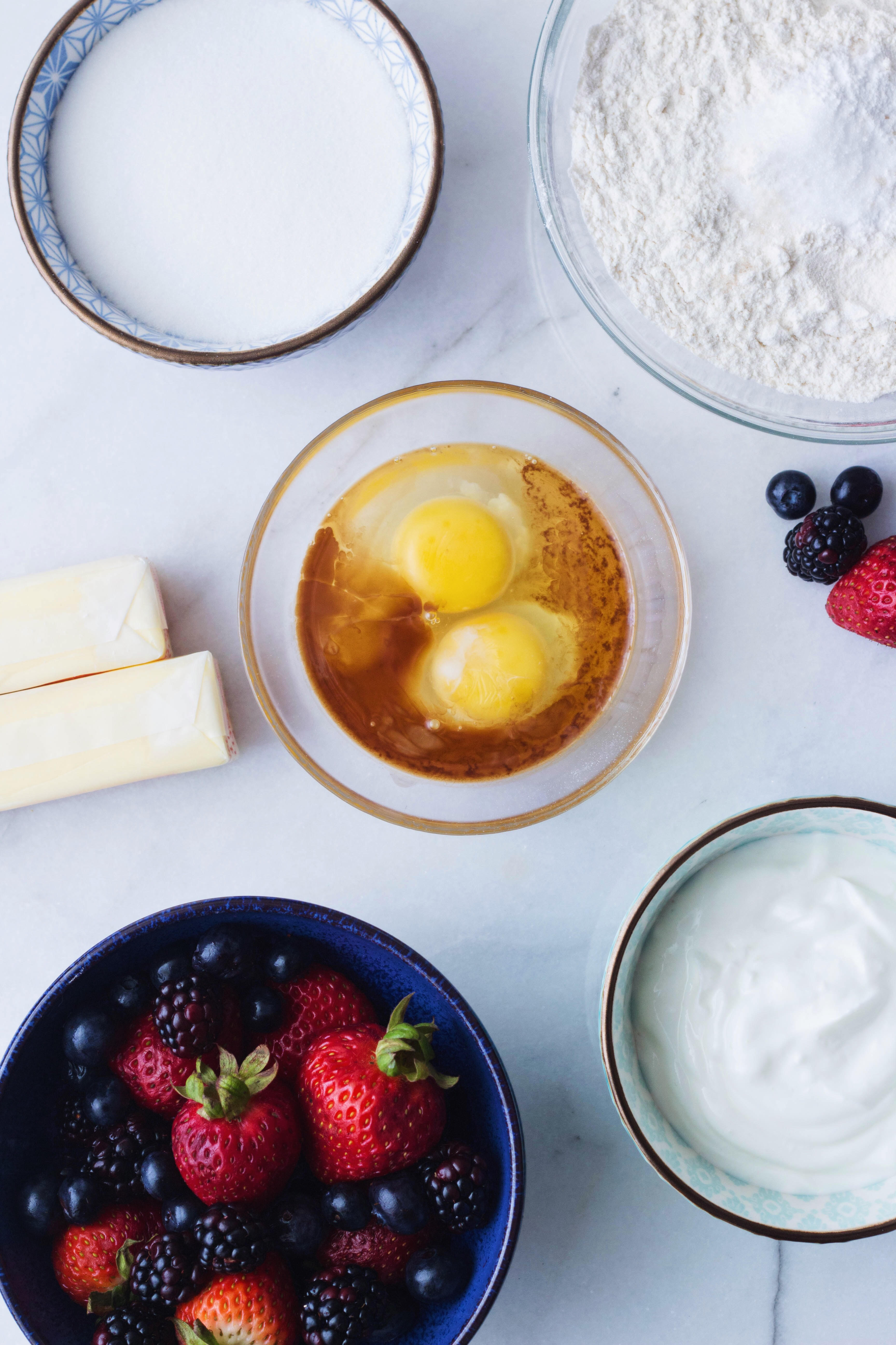Triple Berry Crumble Muffins