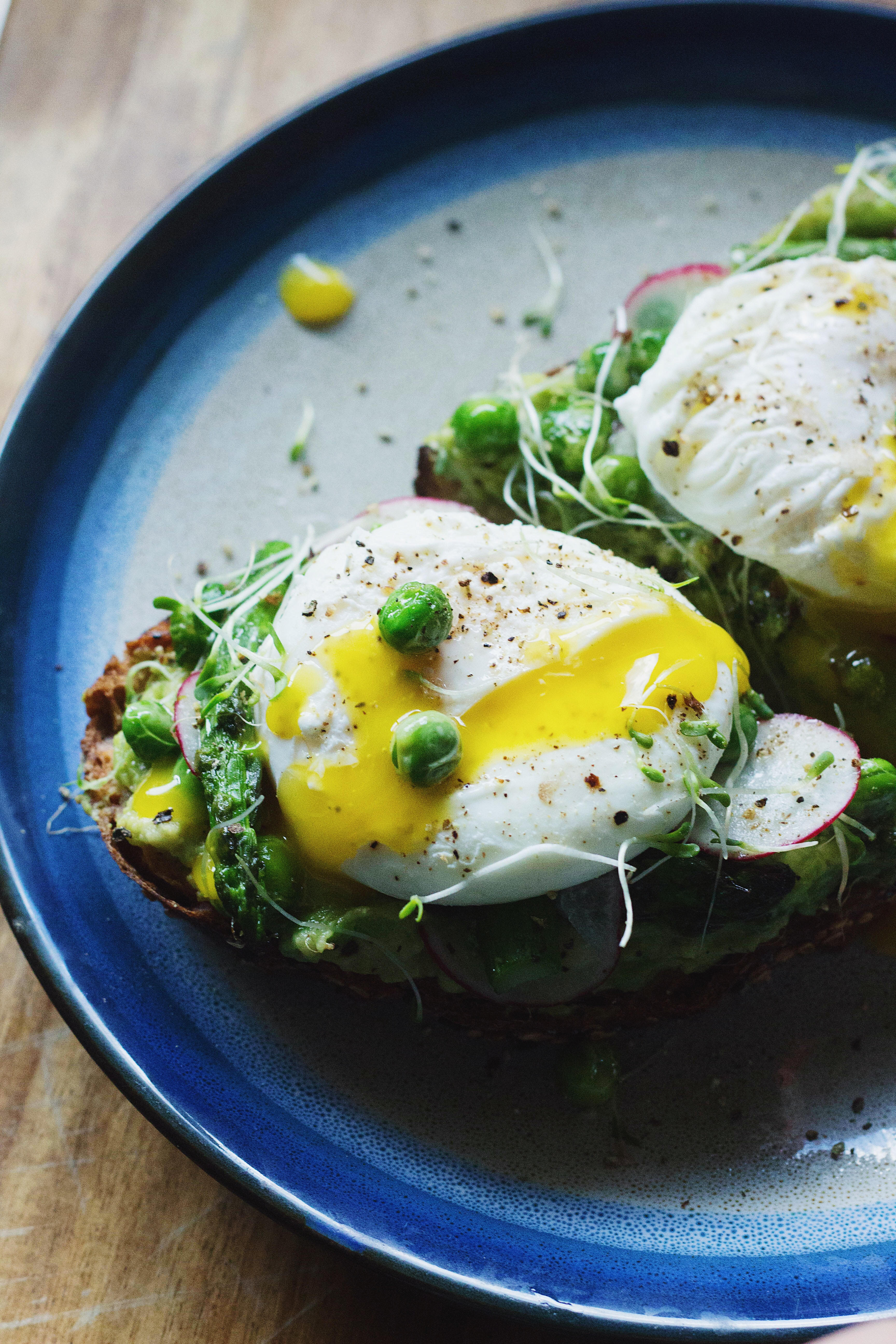 Poached Eggs and Avocado Toast