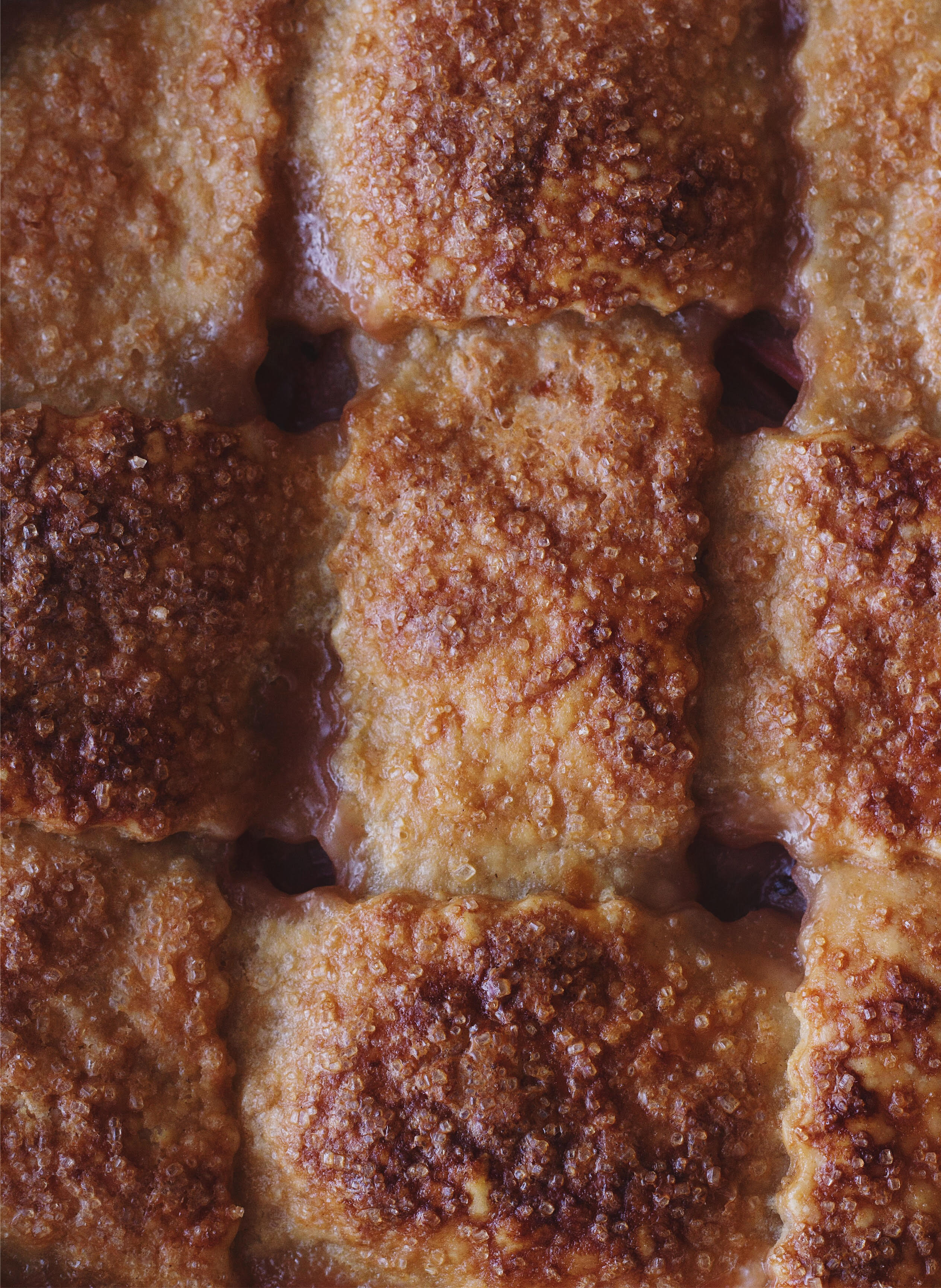 White Peach, Gooseberry and Spelt Pie