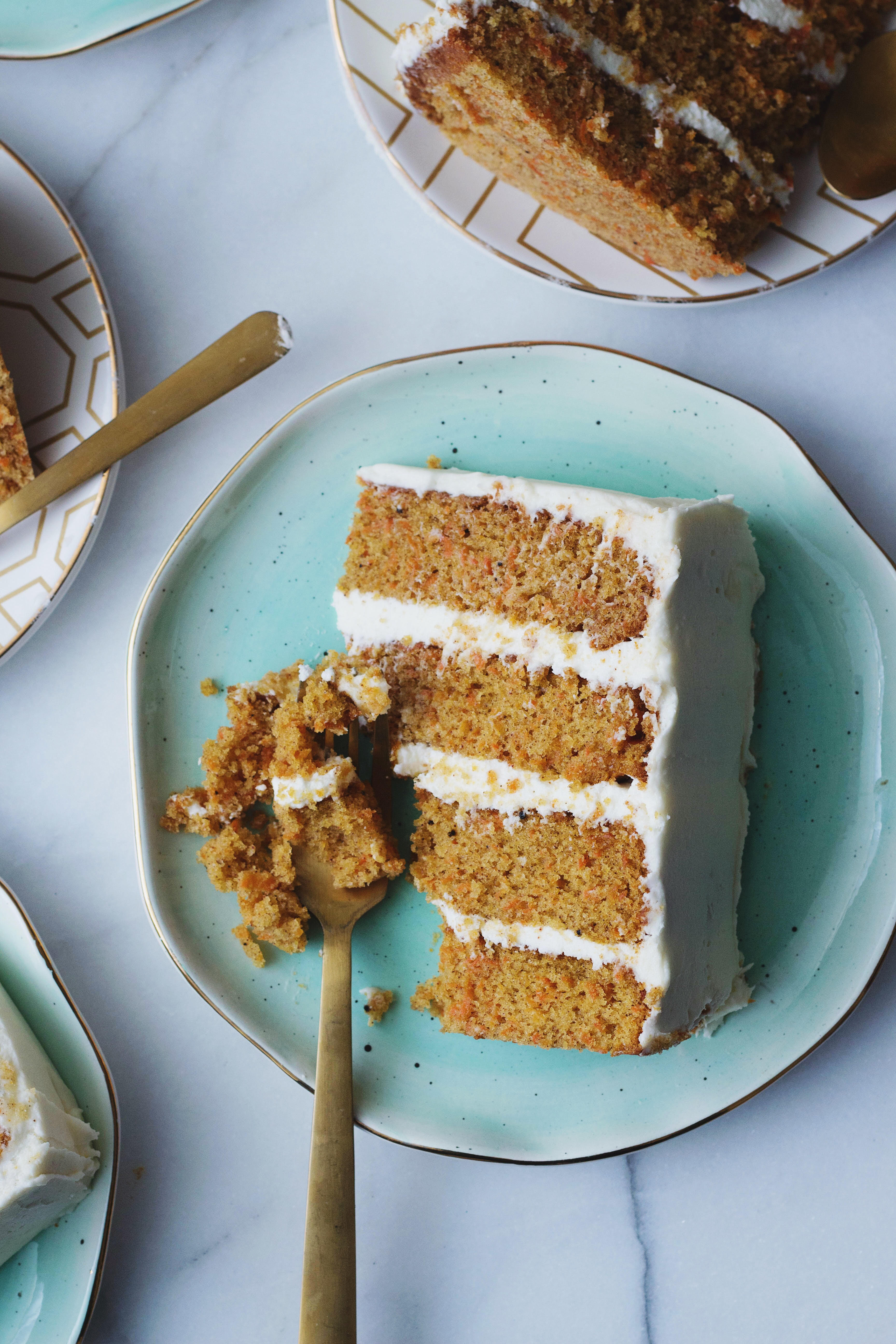 Chai Spiced Spelt Carrot Cake