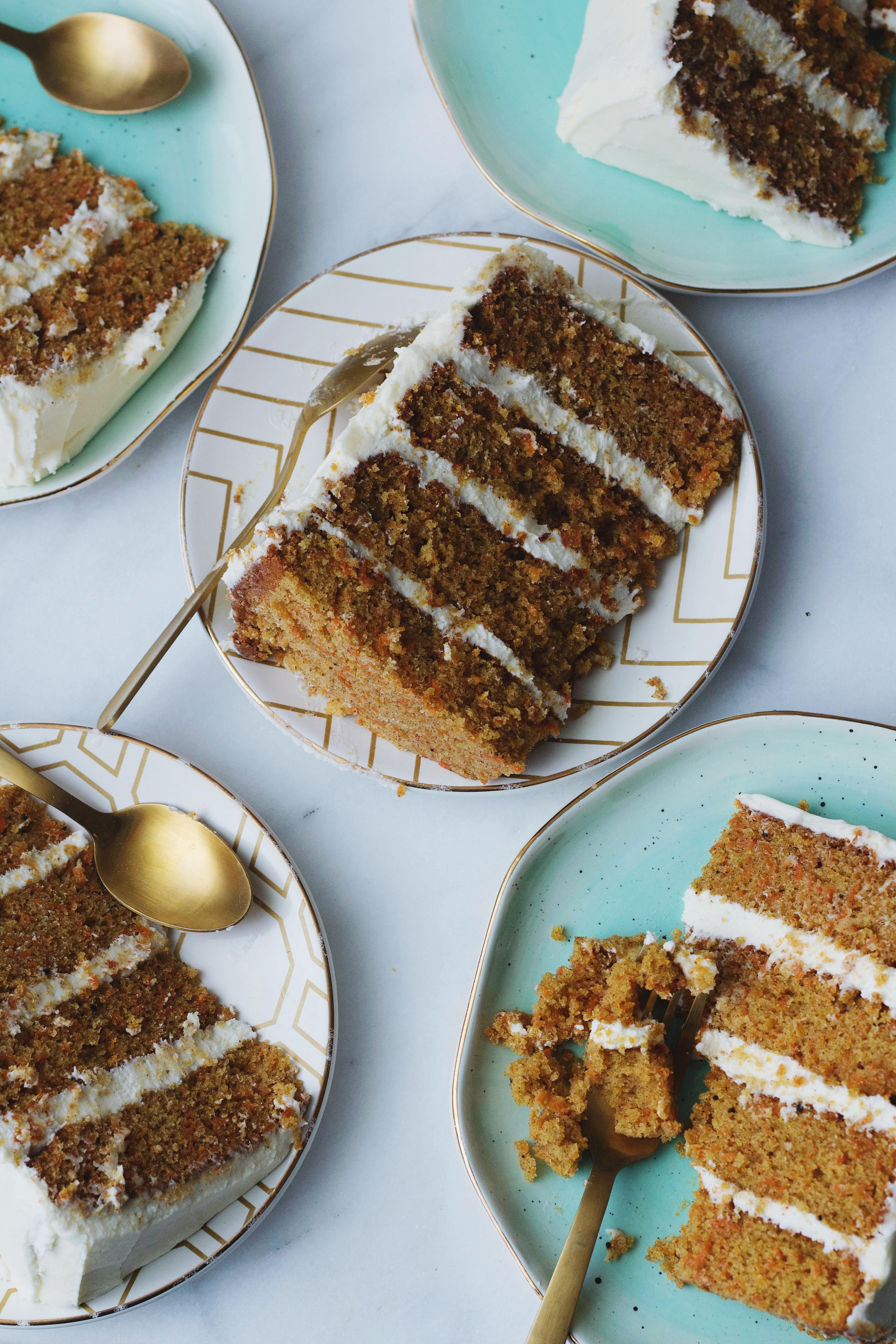 Chai Spiced Spelt Carrot Cake