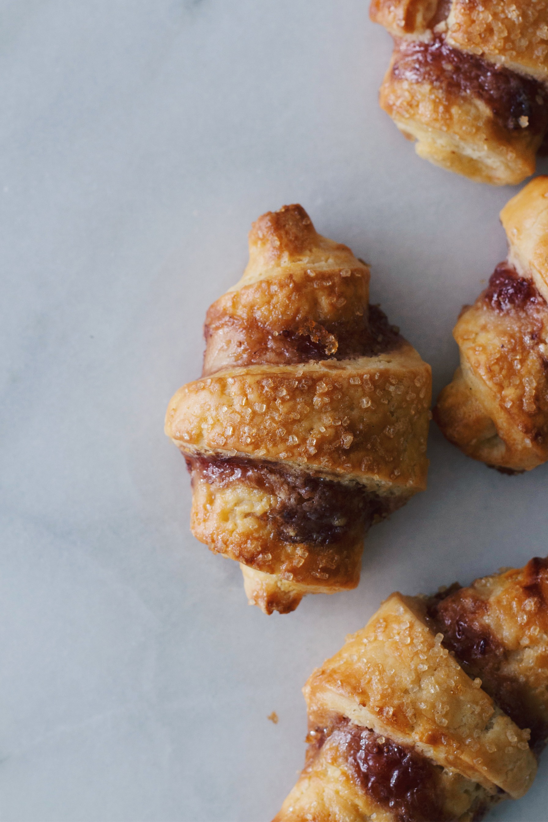 Strawberry Sour Cream Rugelach