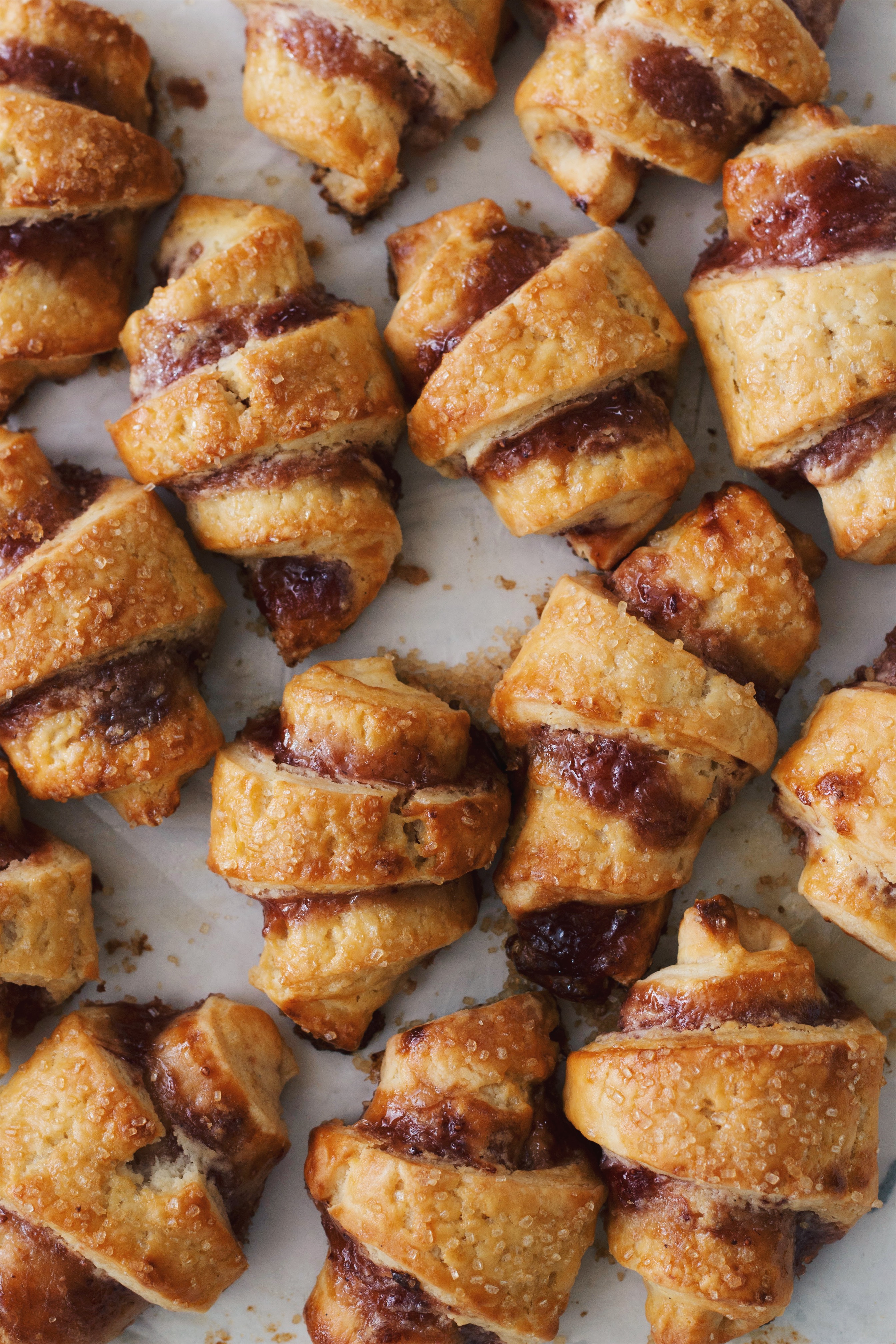 Strawberry Sour Cream Rugelach