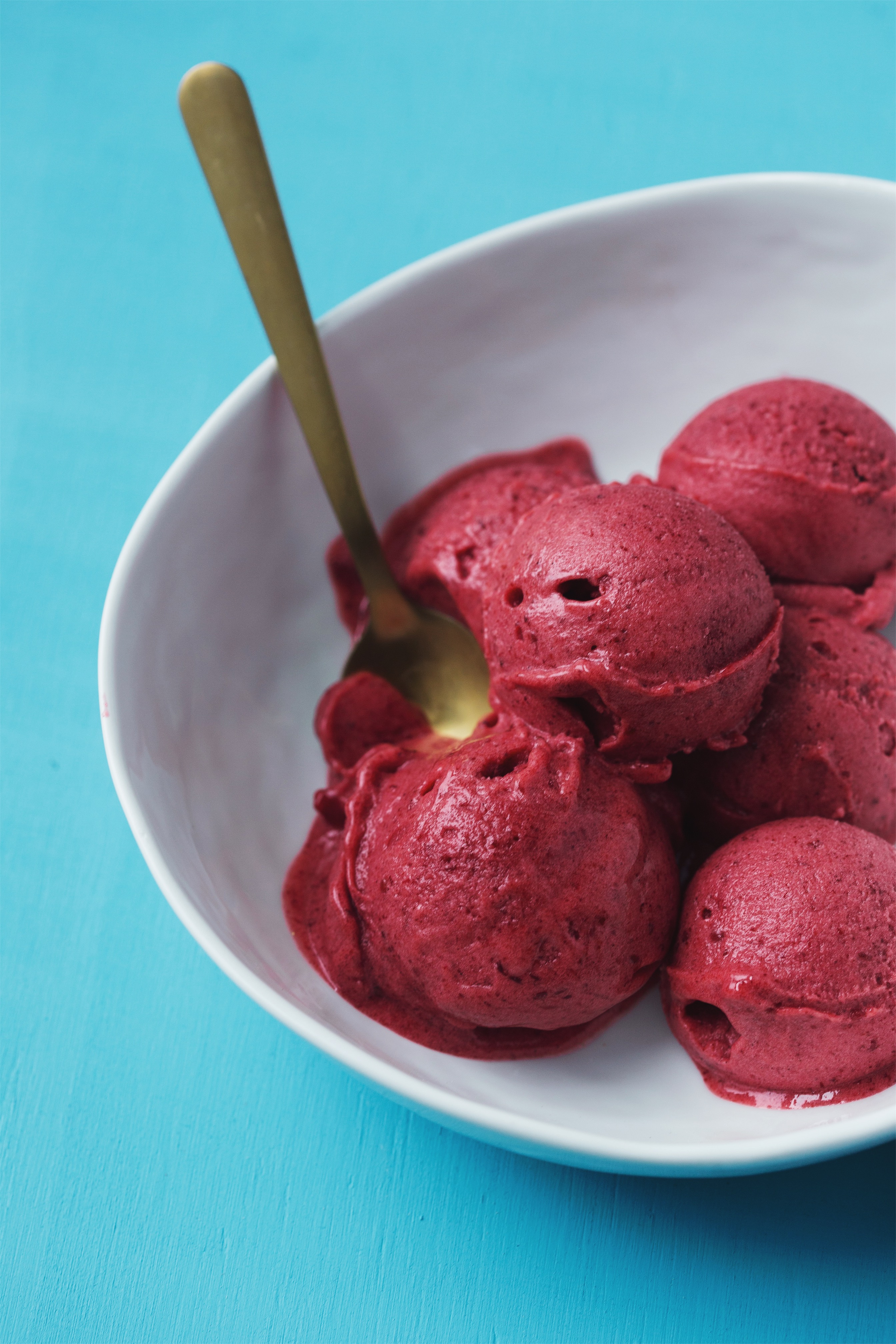 Roasted Stone Fruit Sorbet