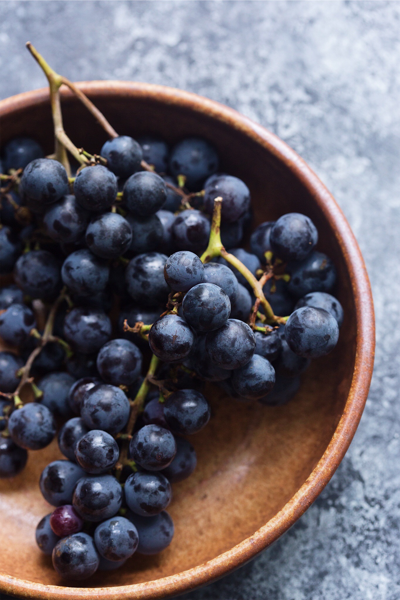 Concord Grape, Cornmeal and Einkorn Cake